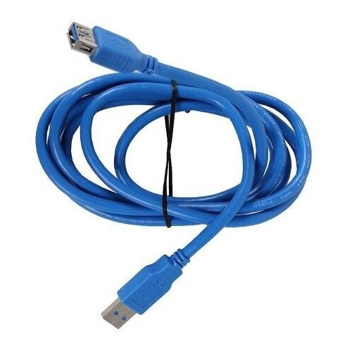 Кабель 5bites UC3011-018F USB3.0 / AM-AF / 1.8 м (синий) 