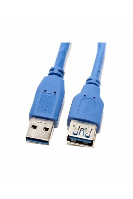 Кабель 5bites UC3011-018F USB3.0 / AM-AF / 1.8 м (синий) 3