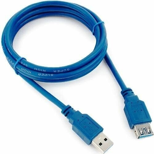 Кабель 5bites UC3011-018F USB3.0 / AM-AF / 1.8 м (синий) 5
