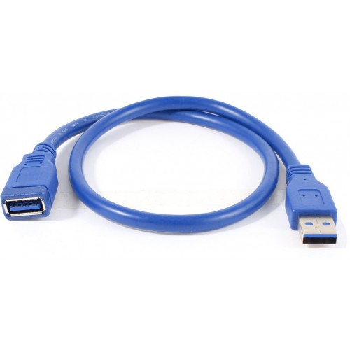 Кабель 5bites UC3011-018F USB3.0 / AM-AF / 1.8 м (синий) 7
