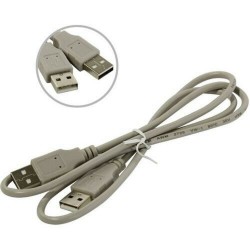 Кабель 5bites UC5009-010C USB2.0/AM-AM 1 м (серый)