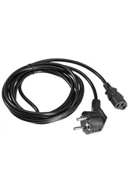 Кабель Buro AN23-1000-3 IEC C13 Евровилка 3 м (черный) 