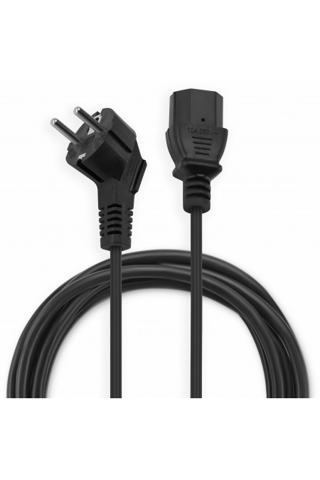 Кабель Buro AN23-1000-3 IEC C13 Евровилка 3 м (черный) 6