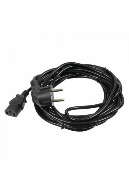 Кабель Buro AN23-1000-5 IEC C13 Евровилка 5 м (черный) 