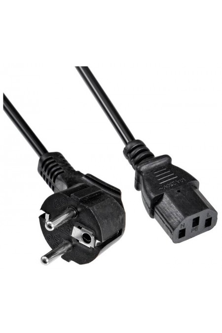 Кабель Buro AN23-1000-5 IEC C13 Евровилка 5 м (черный) 1