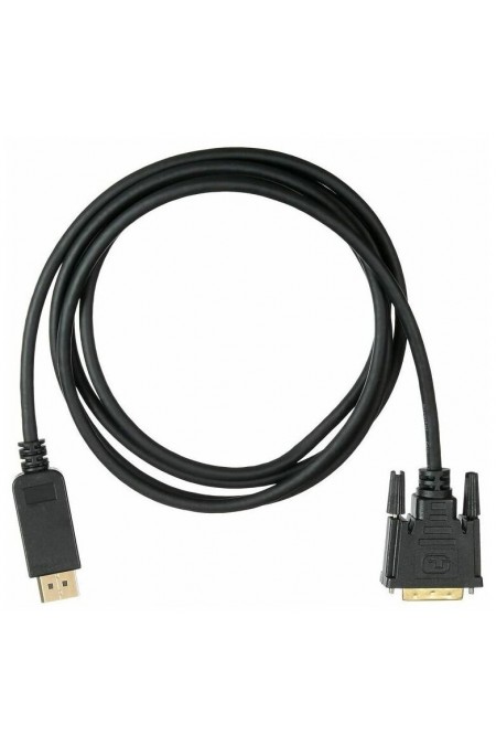Кабель Buro BHP DPP_DVI-2 (DisplayPort (m) - DVI-D (Dual Link) (m)) 2 м (черный) 3