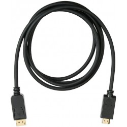 Кабель Buro BHP DPP HDMI-2 (DisplayPort M - HDMI M) v 1.2 2 м (черный)