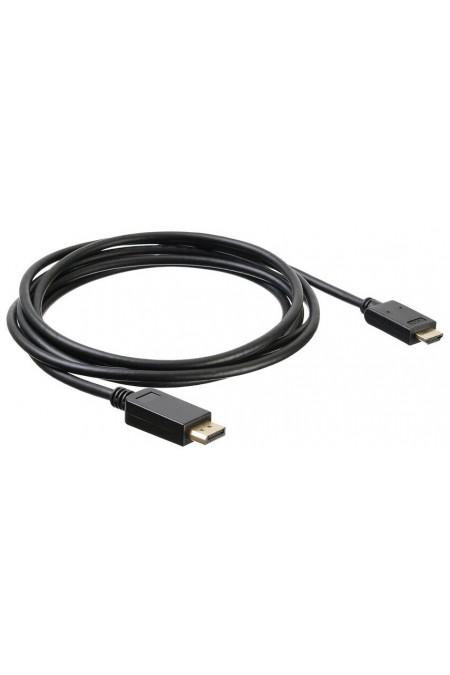 Кабель Buro BHP DPP_HDMI-3 (DisplayPort (m) - HDMI (m)) 3 м (черный) 