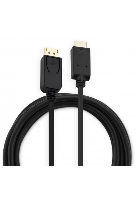 Кабель Buro BHP DPP_HDMI-3 (DisplayPort (m) - HDMI (m)) 3 м (черный) 2