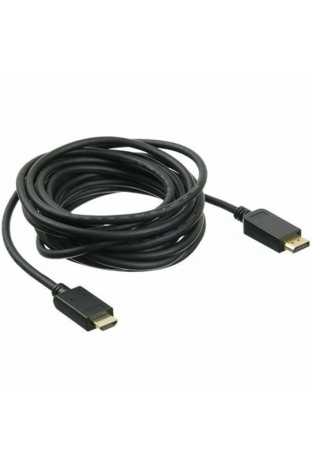 Кабель Buro BHP DPP_HDMI-5 (DisplayPort (m) - HDMI (m)) 5 м (черный) 1
