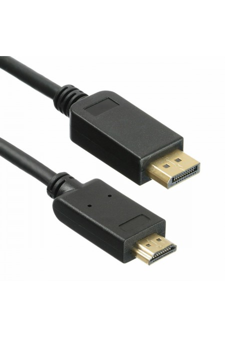 Кабель Buro BHP DPP_HDMI-5 (DisplayPort (m) - HDMI (m)) 5 м (черный) 2