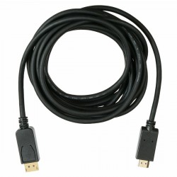 Кабель Buro BHP DPP_HDMI-5 (DisplayPort (m) - HDMI (m)) 5 м (черный)