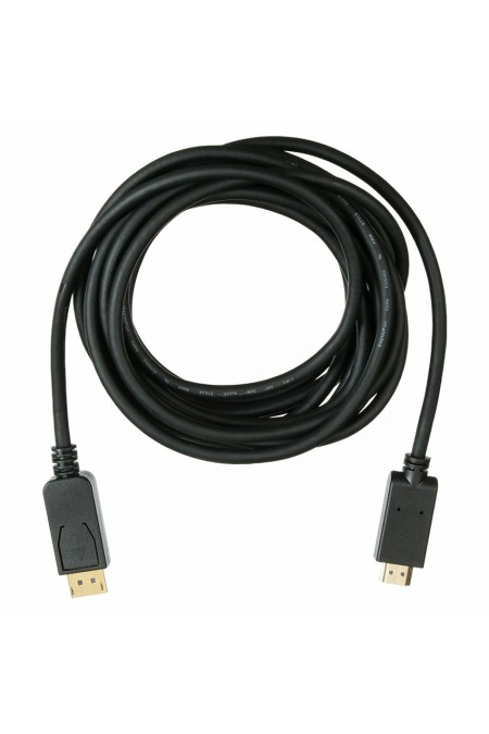 Кабель Buro BHP DPP_HDMI-5 (DisplayPort (m) - HDMI (m)) 5 м (черный) 