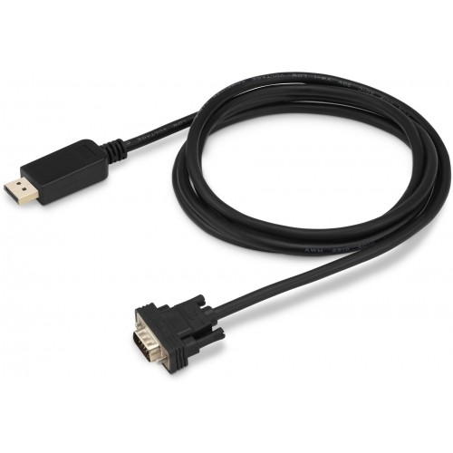 Кабель Buro BHP DPP_VGA-2 (DisplayPort (m) - VGA (m)) 2 м (черный) 