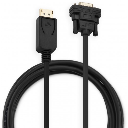 Кабель Buro BHP DPP_VGA-2 (DisplayPort (m) - VGA (m)) 2 м (черный) 1