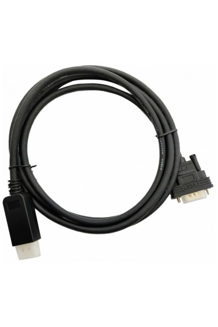 Кабель Buro BHP DPP_VGA-2 (DisplayPort (m) - VGA (m)) 2 м (черный) 2
