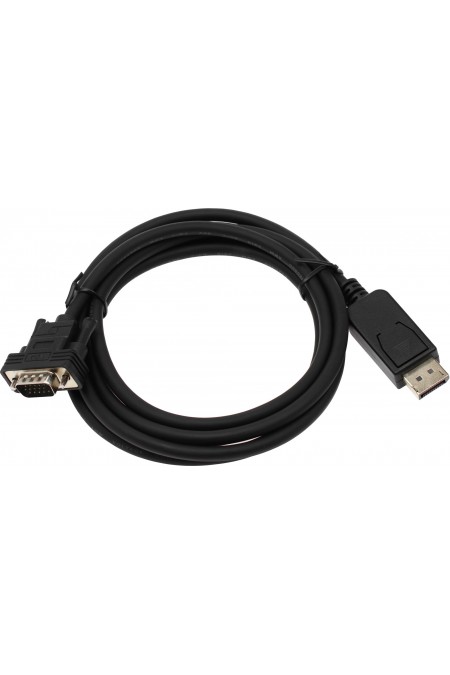 Кабель Buro BHP DPP_VGA-2 (DisplayPort (m) - VGA (m)) 2 м (черный) 3