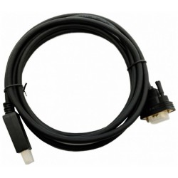 Кабель Buro BHP DPP VGA-3 (DisplayPort M - VGA M) 1.1v 3 м (черный)
