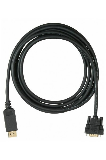 Кабель Buro BHP DPP VGA-3 (DisplayPort M - VGA M) 1.1v 3 м (черный) 1