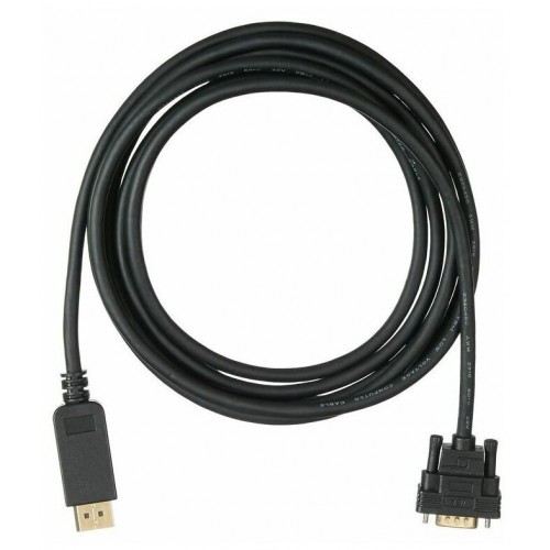 Кабель Buro BHP DPP VGA-3 (DisplayPort M - VGA M) 1.1v 3 м (черный) 1