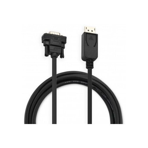 Кабель Buro BHP DPP VGA-3 (DisplayPort M - VGA M) 1.1v 3 м (черный) 2