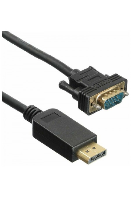 Кабель Buro BHP DPP VGA-3 (DisplayPort M - VGA M) 1.1v 3 м (черный) 3