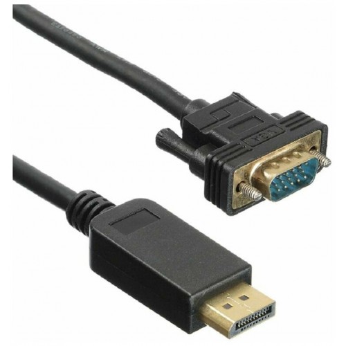 Кабель Buro BHP DPP VGA-3 (DisplayPort M - VGA M) 1.1v 3 м (черный) 3