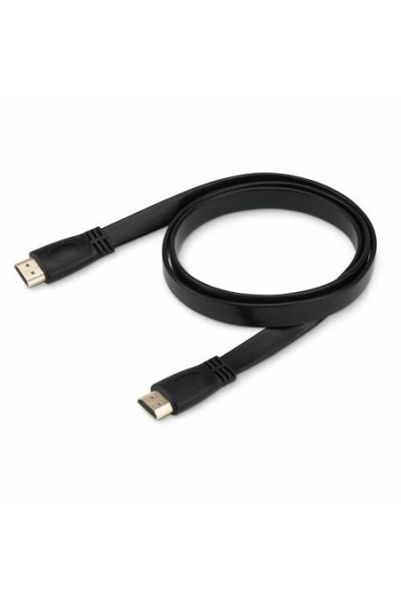 Кабель Buro BHP HDMI 1 (Flat HDMI M - HDMI M) 1 м (черный) 