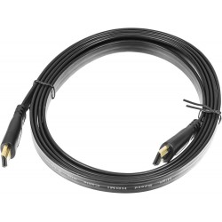 Кабель Buro BHP HDMI 2 (Flat HDMI M - HDMI M) 2 м (черный)