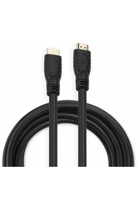 Кабель Buro BHP HDMI 2.0-10 (HDMI (m) - HDMI (m)) 10 м (черный) 2