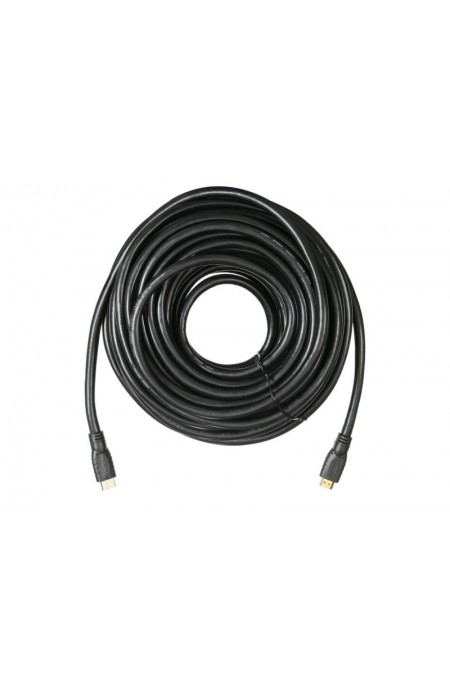 Кабель Buro BHP HDMI 2.0-20 (HDMI (m) - HDMI (m)) 20 м (черный) 1