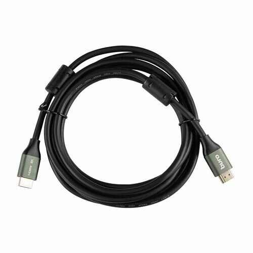 Кабель Buro BHP-HDMI-2.1-3G (HDMI M - HDMI M) 3 м (черный) 