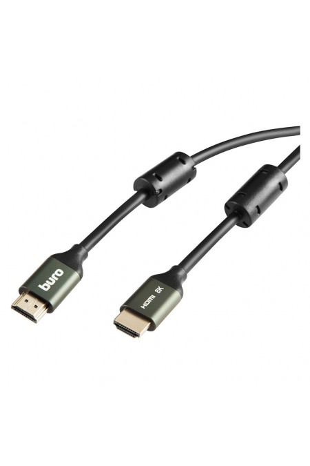 Кабель Buro BHP-HDMI-2.1-5G HDMI (m)/HDMI (m) 5 м (черный) 2