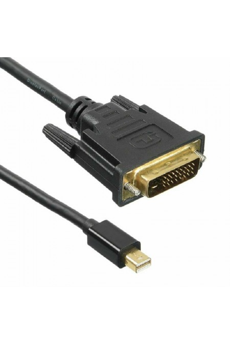 Кабель Buro BHP MDPP-DVI-2 (miniDisplayport (m) - DVI-D (Dual Link) (m)) 2 м (черный) 4