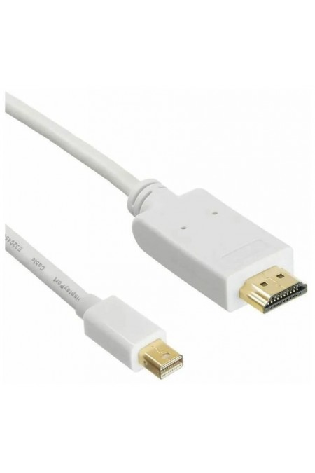 Кабель Buro BHP MDPP-HDMI-2 (miniDisplayport (m) - HDMI (m)) 2 м (белый) 1
