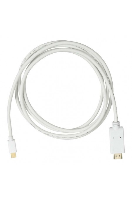 Кабель Buro BHP MDPP-HDMI-2 (miniDisplayport (m) - HDMI (m)) 2 м (белый) 7