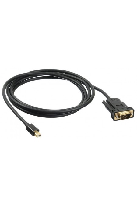 Кабель Buro BHP MDPP-VGA-2 (mini DisplayPort M - VGA M) 2 м (черный) 