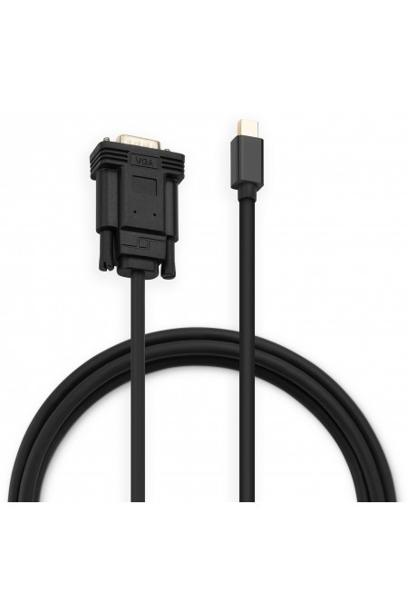 Кабель Buro BHP MDPP-VGA-2 (mini DisplayPort M - VGA M) 2 м (черный) 3