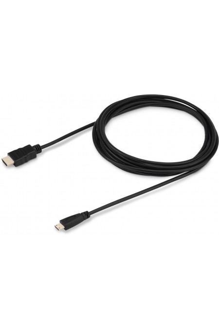 Кабель Buro BHP-MINHDMI-3 (mini-HDMI M - HDMI M) 3 м (черный) 