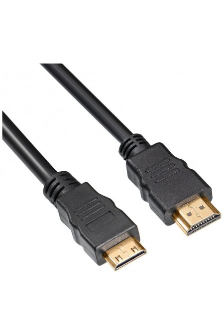 Кабель Buro BHP-MINHDMI-3 (mini-HDMI M - HDMI M) 3 м (черный) 2