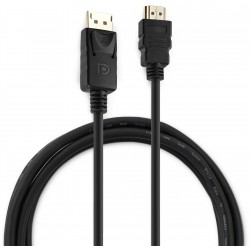 Кабель Buro BHP RET HDMI DPP18 (HDMI M - DisplayPort M) 1.8 м (черный)