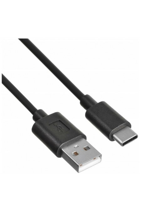 Кабель Buro BHP USB-C 1M USB A (m)/USB Type-C (m) 1 м (черный) 1