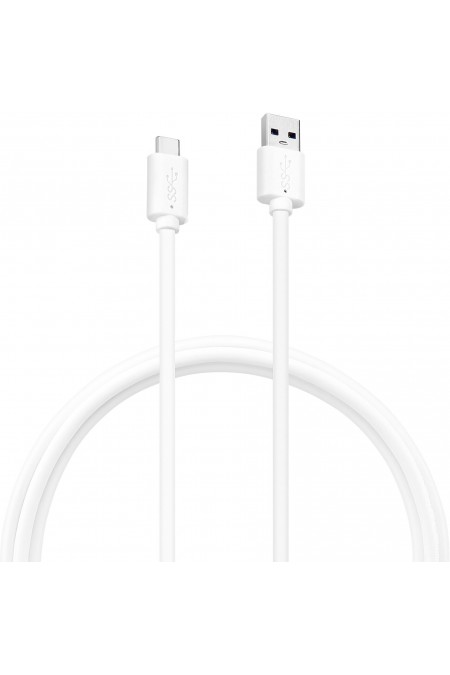 Кабель Buro BHP USB-TPC-1.8W (USB 3.0 A(m) USB Type-C (m)) 1.8м (белый) 2