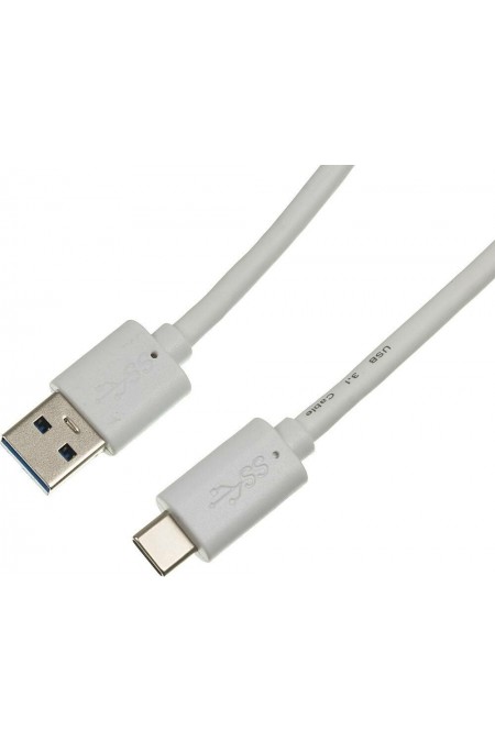 Кабель Buro BHP USB-TPC-1.8W (USB 3.0 A(m) USB Type-C (m)) 1.8м (белый) 5