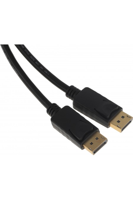 Кабель Buro BU-DP-v1.2-1.5m ver1.2 DisplayPort (m) DisplayPort (m) 1.5 м (черный) 1