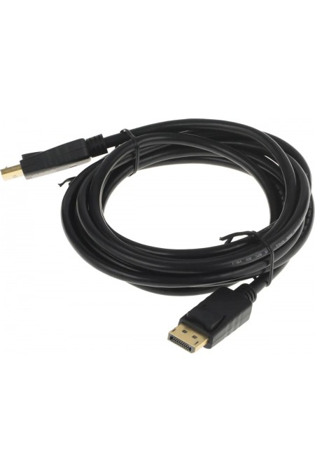 Кабель Buro BU-DP-v1.2-3m ver1.2 DisplayPort (m) DisplayPort (m) 3 м (черный) 