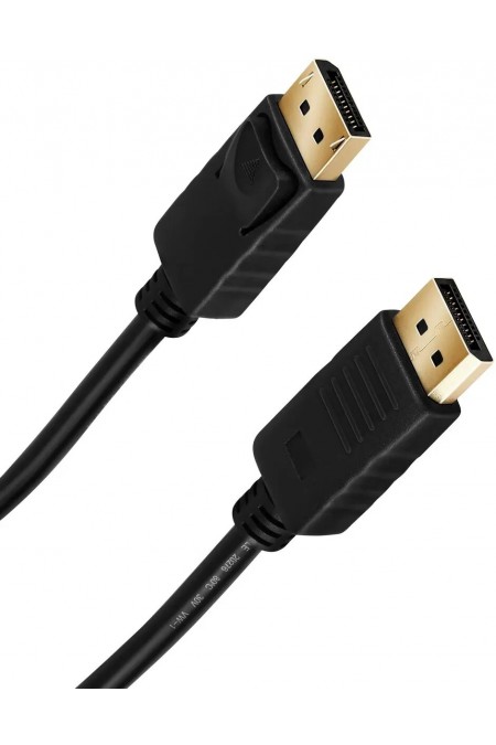 Кабель Buro BU-DP-v1.2-3m ver1.2 DisplayPort (m) DisplayPort (m) 3 м (черный) 5