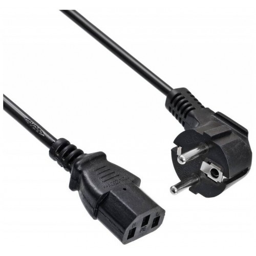 Кабель Buro BU-PCAB-5M-16A IEC C13 Евровилка угловой 5 м (черный) 2