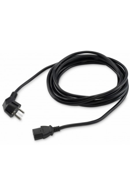 Кабель Buro BU-PCAB-5M-16A IEC C13 Евровилка угловой 5 м (черный) 3