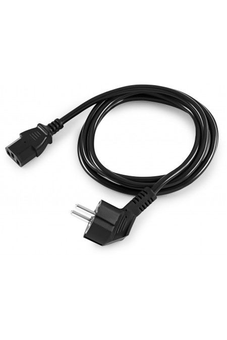Кабель Buro BU-PCAB-ZP IEC C13 Евровилка 1.8 м (черный) 3